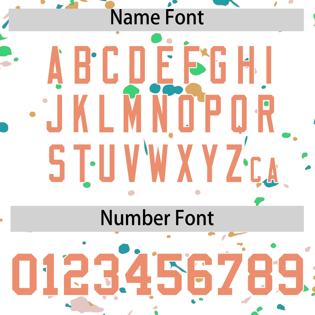 Custom White Light Orange Spray Painting Graffiti Pattern Personalization T-shirt| KXKSHOP