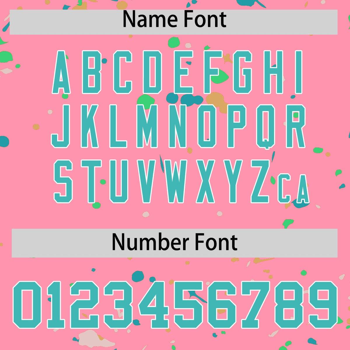 Custom Light Pink Teal White Spray Painting Graffiti Pattern Personalization T-shirt| KXKSHOP