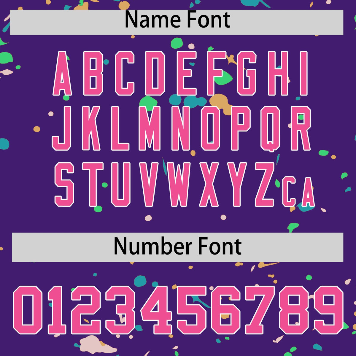 Custom Purple Pink White Spray Painting Graffiti Pattern Personalization T-shirt| KXKSHOP