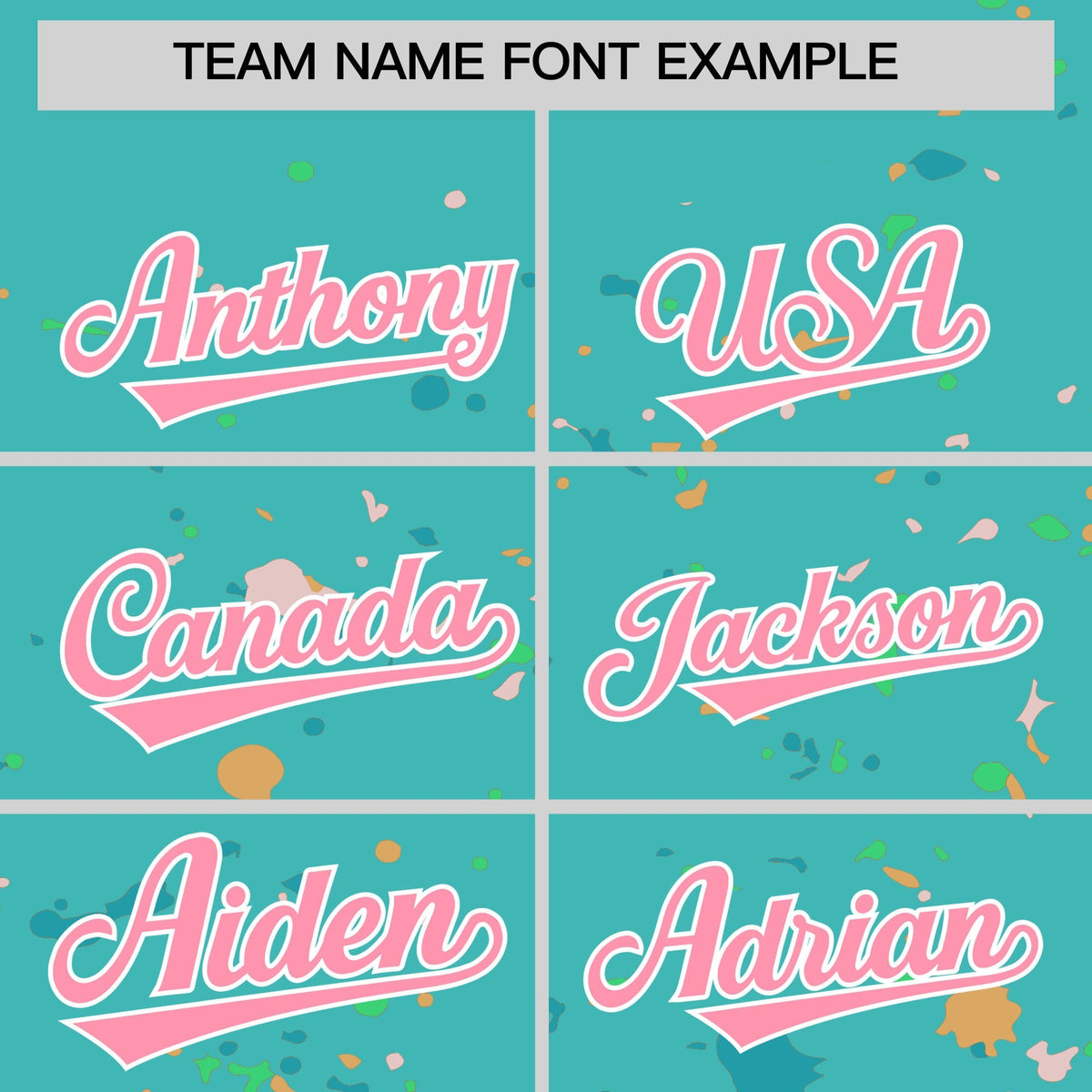 Custom Teal Light Pink White Spray Painting Graffiti Pattern Personalization T-shirt| KXKSHOP