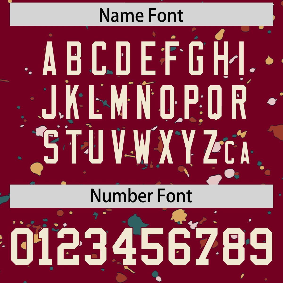 Custom Crimson Cream Spray Painting Graffiti Pattern Personalization T-shirt| KXKSHOP