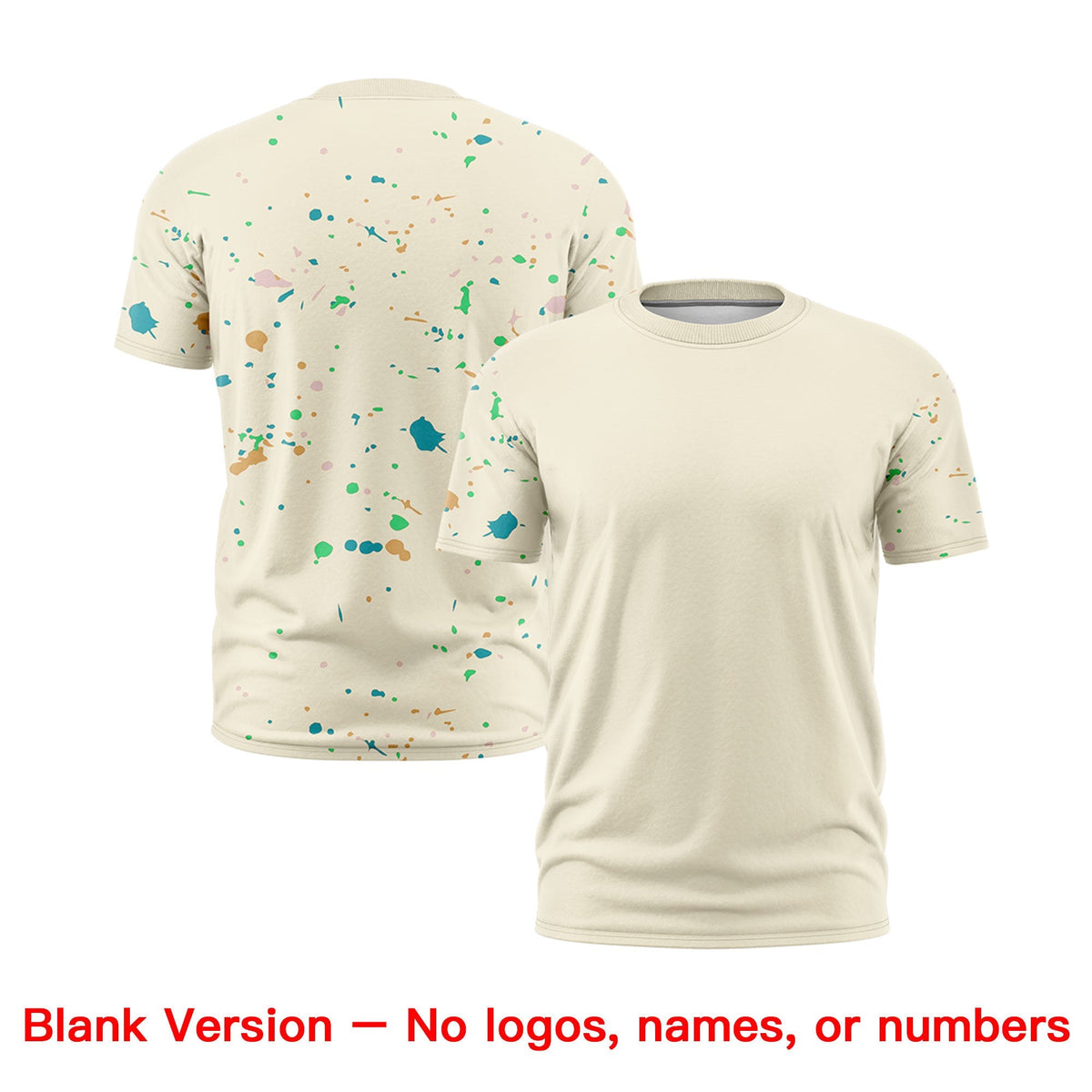 Custom Cream Coffee Spray Painting Graffiti Pattern Personalization T-shirt| KXKSHOP