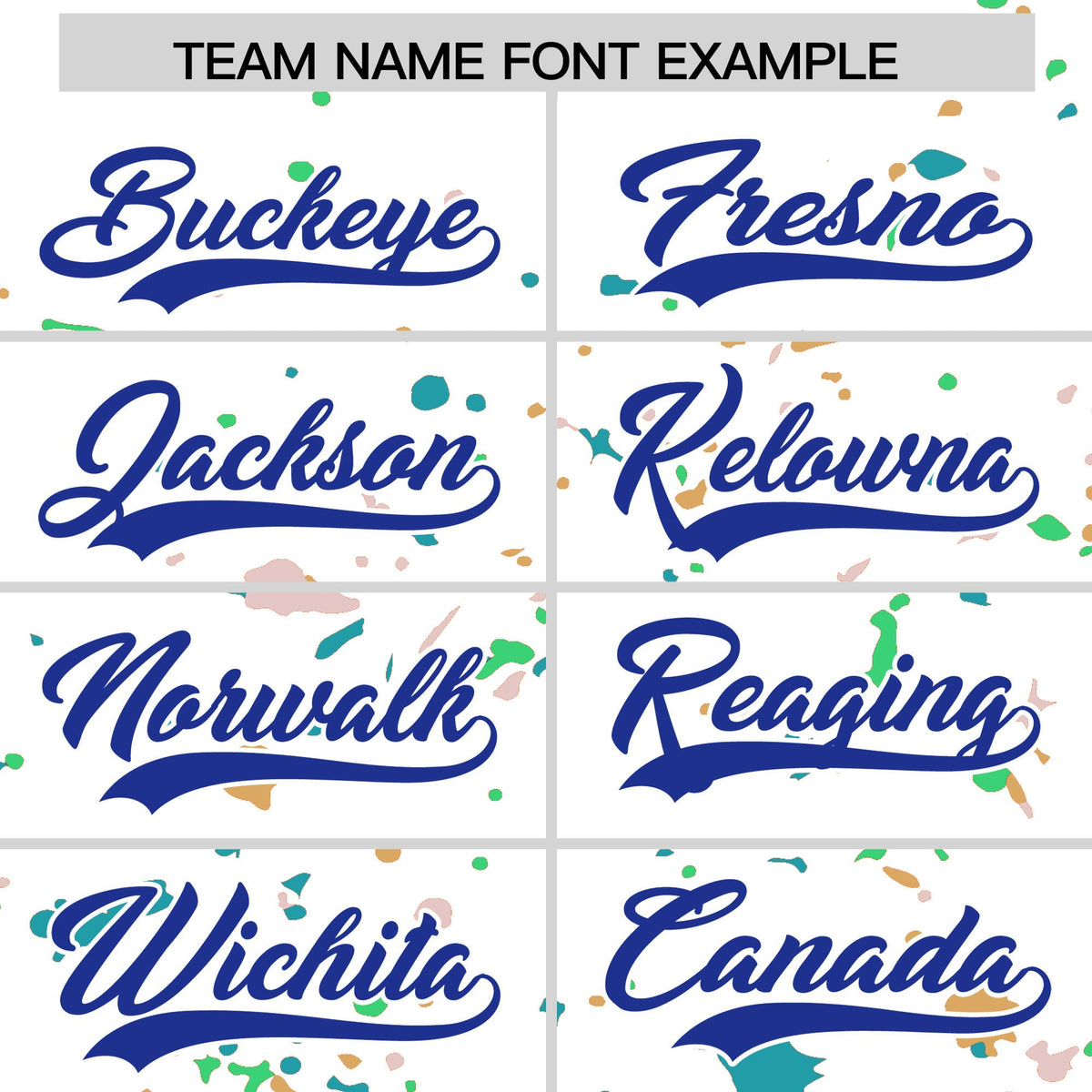 Custom White Royal Blue Spray Painting Graffiti Pattern Personalization T-shirt| KXKSHOP