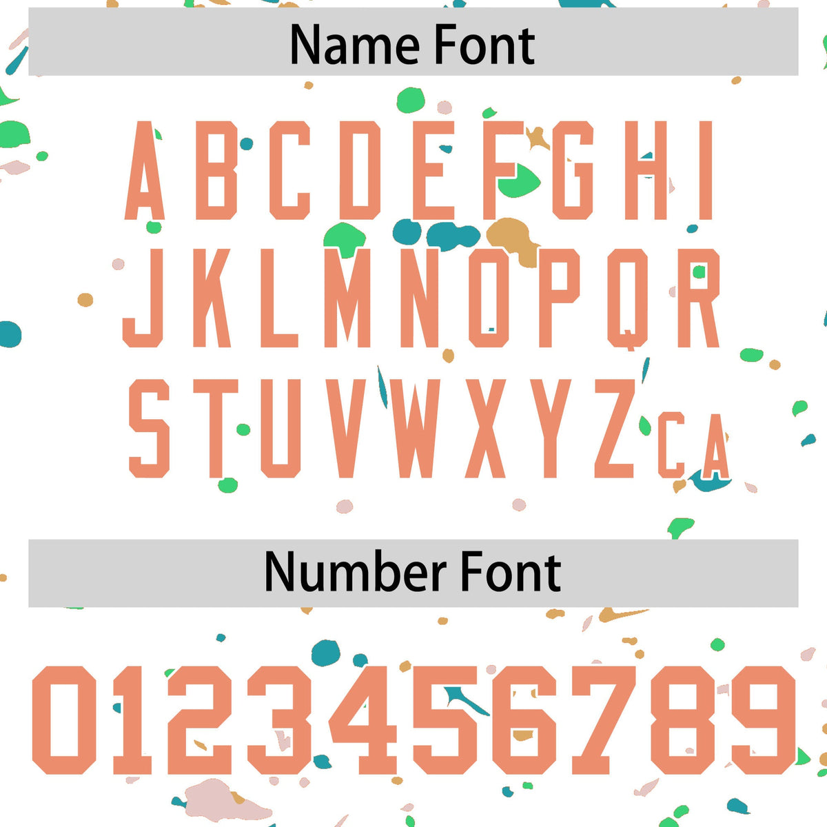 Custom White Light Orange Spray Painting Graffiti Pattern Personalization T-shirt| KXKSHOP