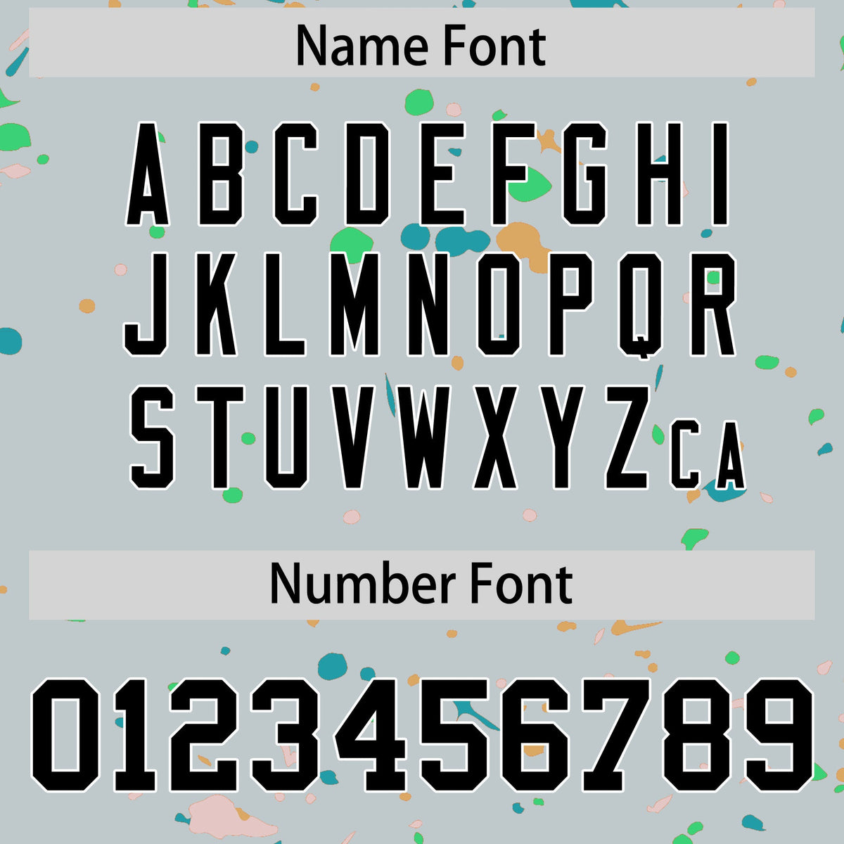 Custom Silver Black White Spray Painting Graffiti Pattern Personalization T-shirt| KXKSHOP