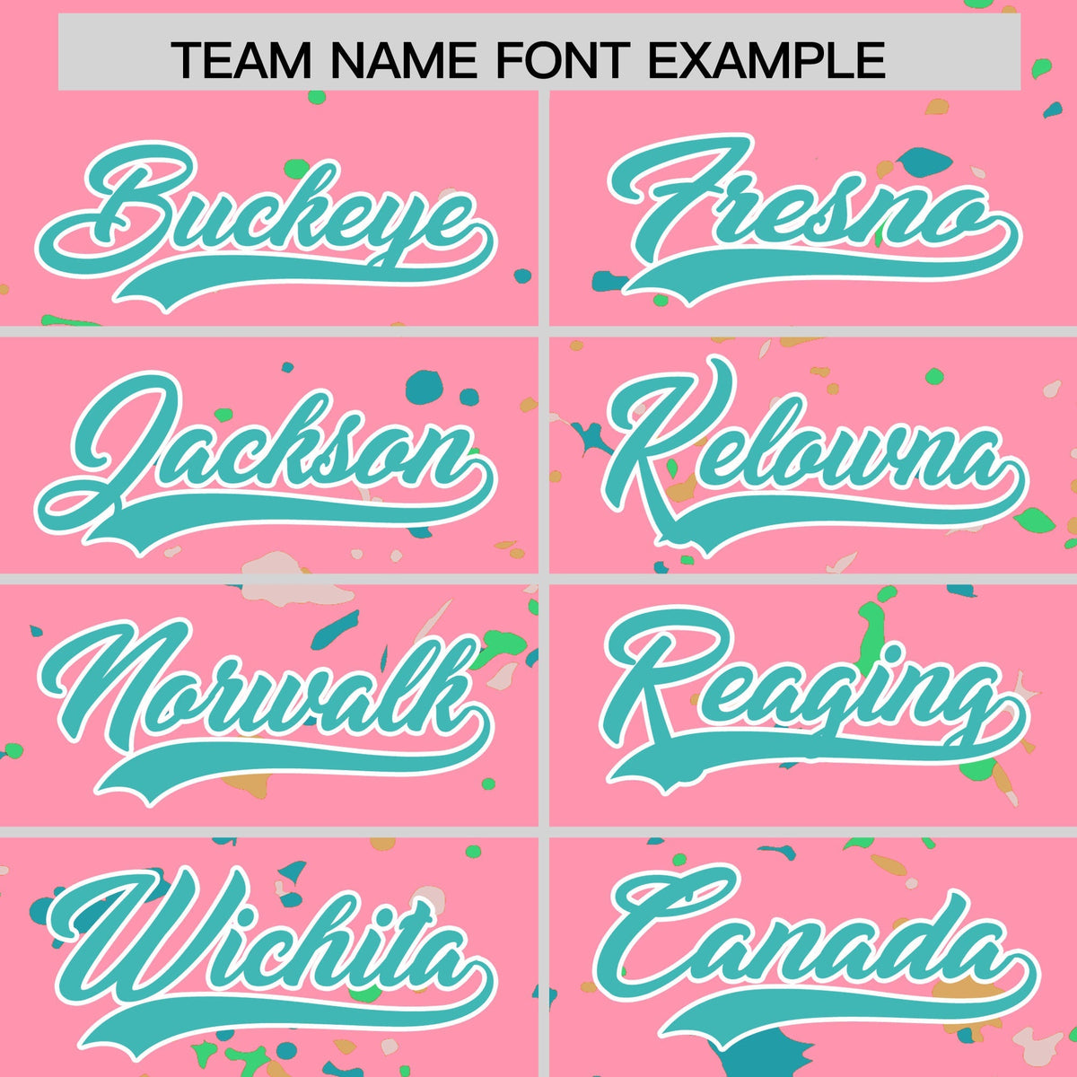 Custom Light Pink Teal White Spray Painting Graffiti Pattern Personalization T-shirt| KXKSHOP