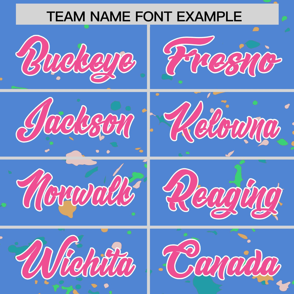 Custom Light Blue Pink White Spray Painting Graffiti Pattern Personalization T-shirt| KXKSHOP