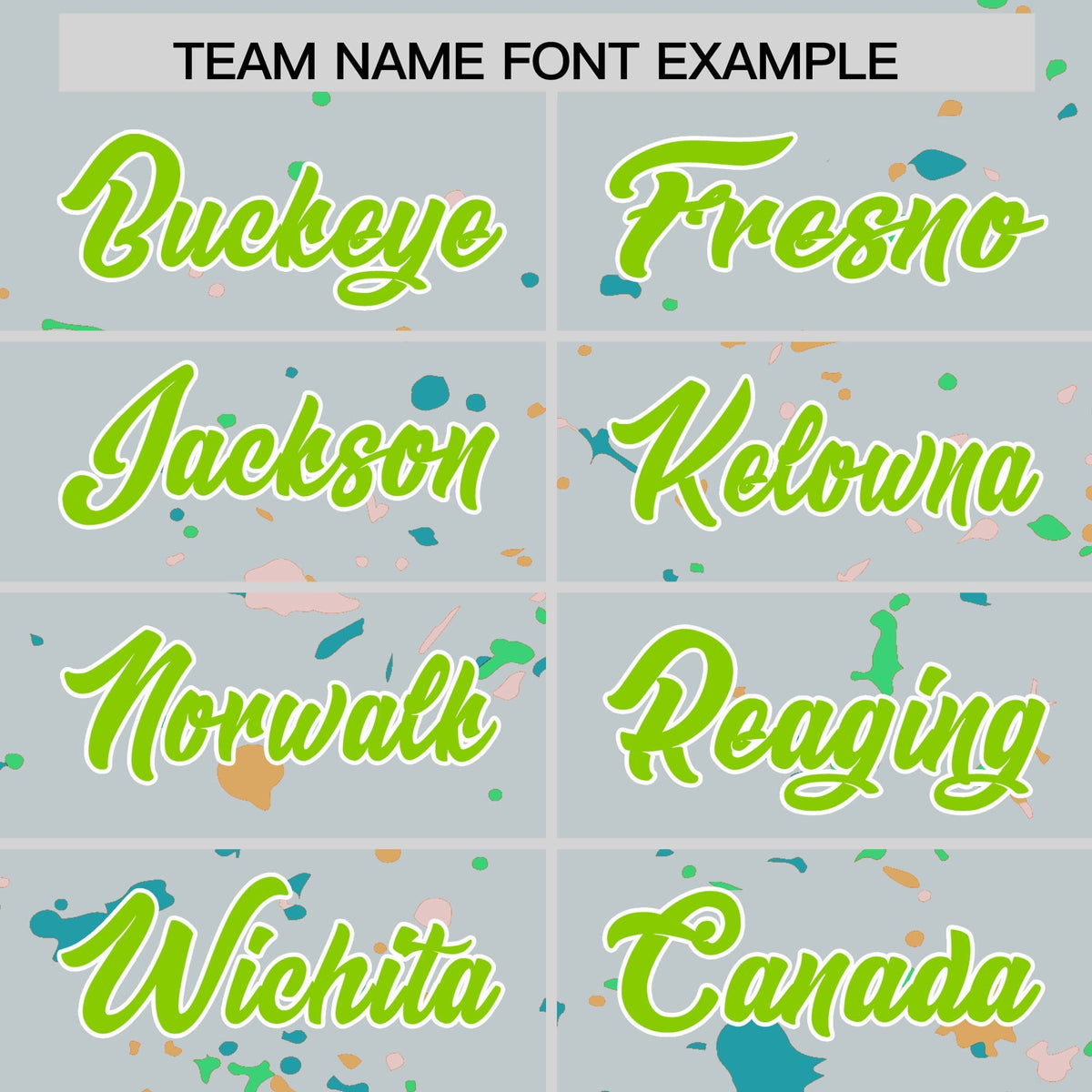 Custom Silver Neon Green White Spray Painting Graffiti Pattern Personalization T-shirt| KXKSHOP