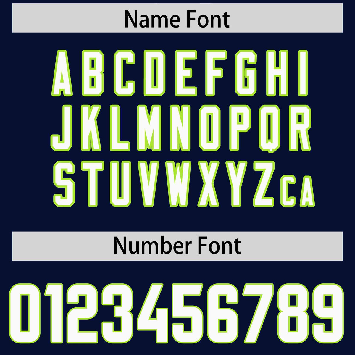 Custom Navy Neon Green Tangled Lines Pattern Raglan Long Sleeve Performance T-Shirt