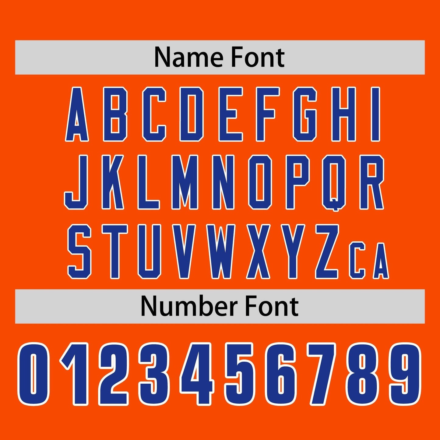Custom Orange Royal White Crew Neck Personalized Raglan Long Sleeve Performance T-shirt