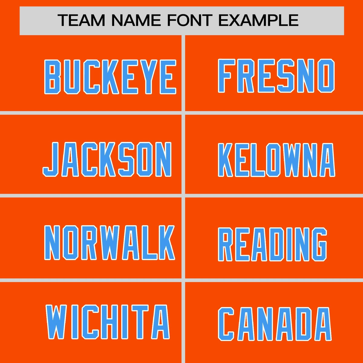 Custom Orange Powder Blue White Crew Neck Personalized Raglan Long Sleeve Performance T-shirt