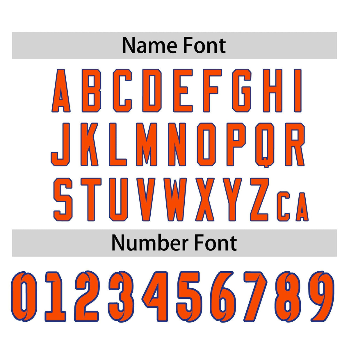 Custom White Royal Orange Crew Neck Personalized Raglan Long Sleeve Performance T-shirt