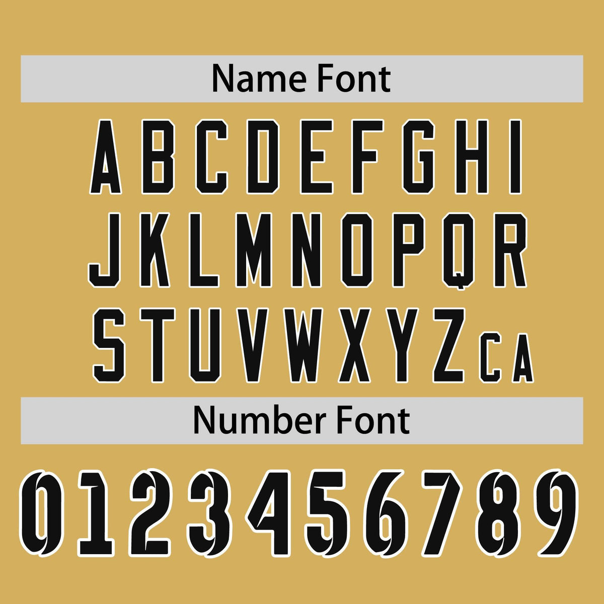 Custom Old Gold Black White Crew Neck Personalized Raglan Long Sleeve Performance T-shirt