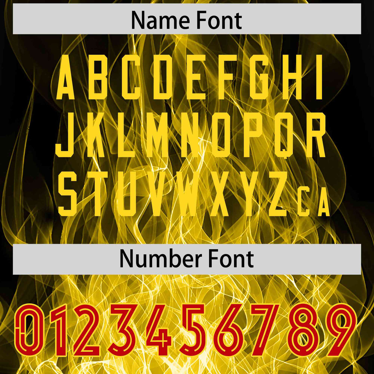 Custom Black Gold Colorful Flame Pattern Long Sleeve Performance T-Shirt