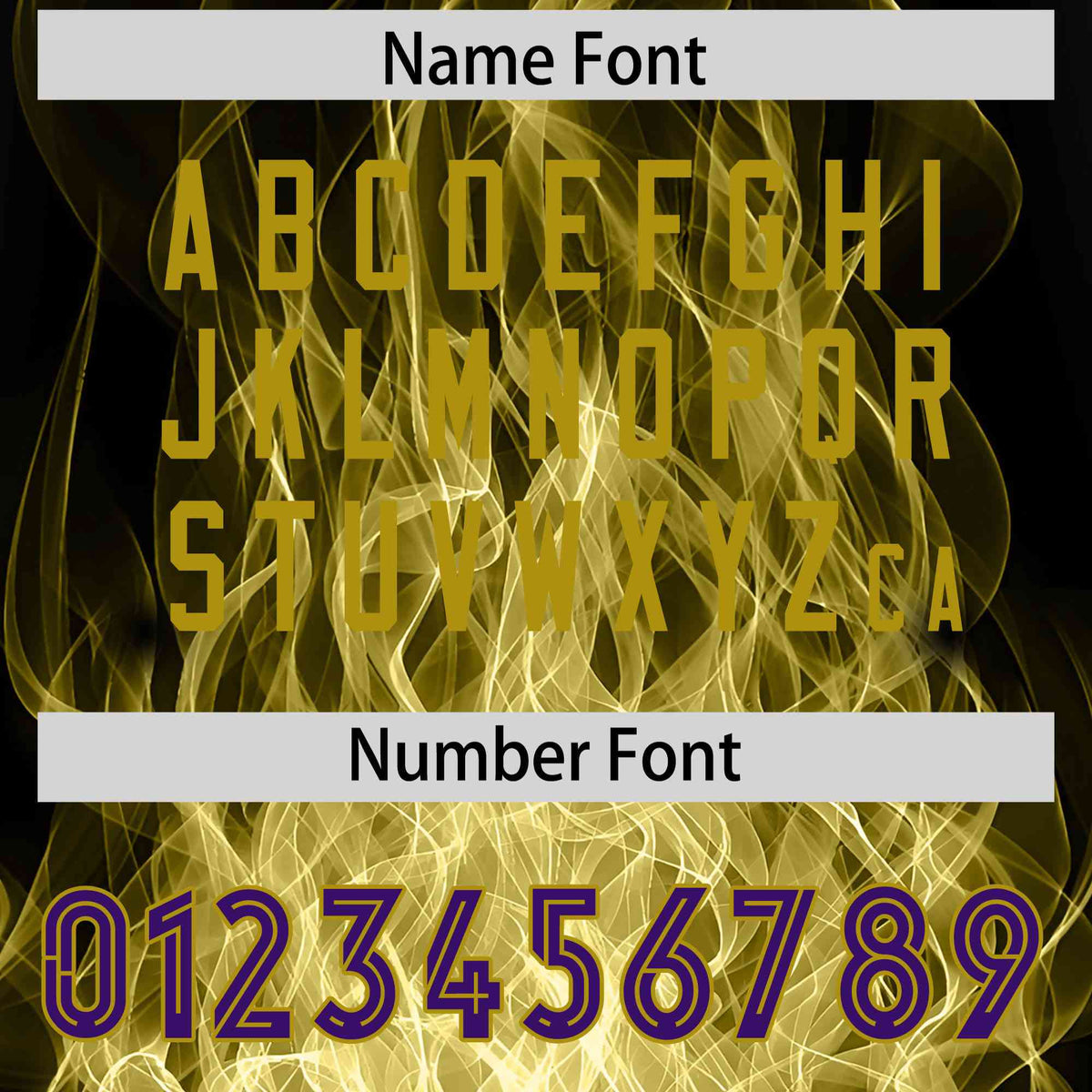 Custom Black Old Gold Colorful Flame Pattern Long Sleeve Performance T-Shirt