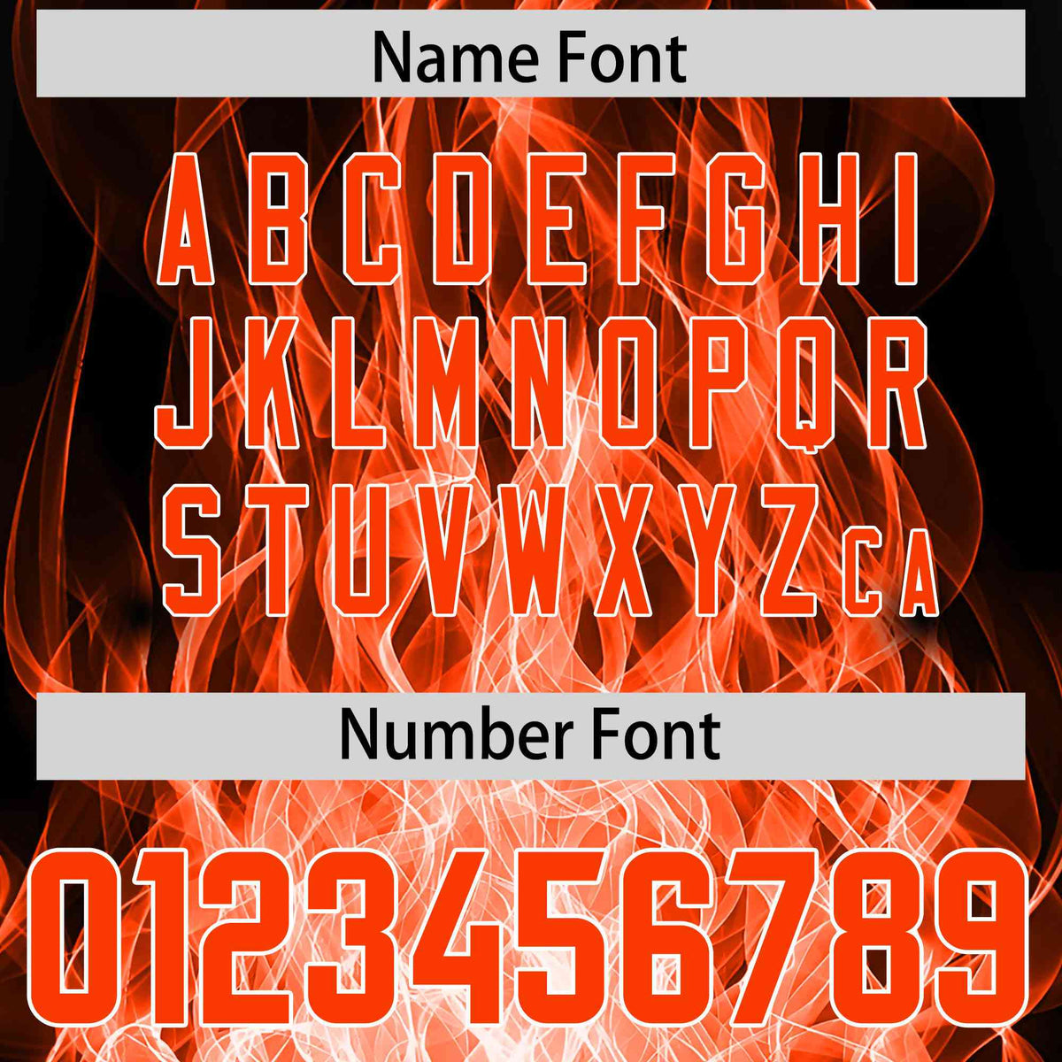 Custom Black Orange Colorful Flame Pattern Long Sleeve Performance T-Shirt