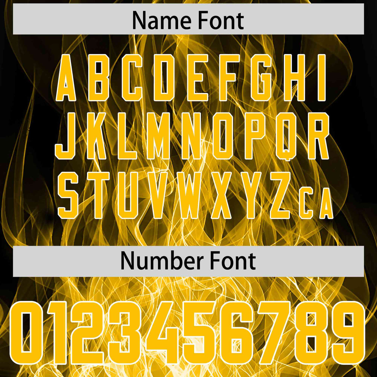 Custom Black Yellow Colorful Flame Pattern Long Sleeve Performance T-Shirt