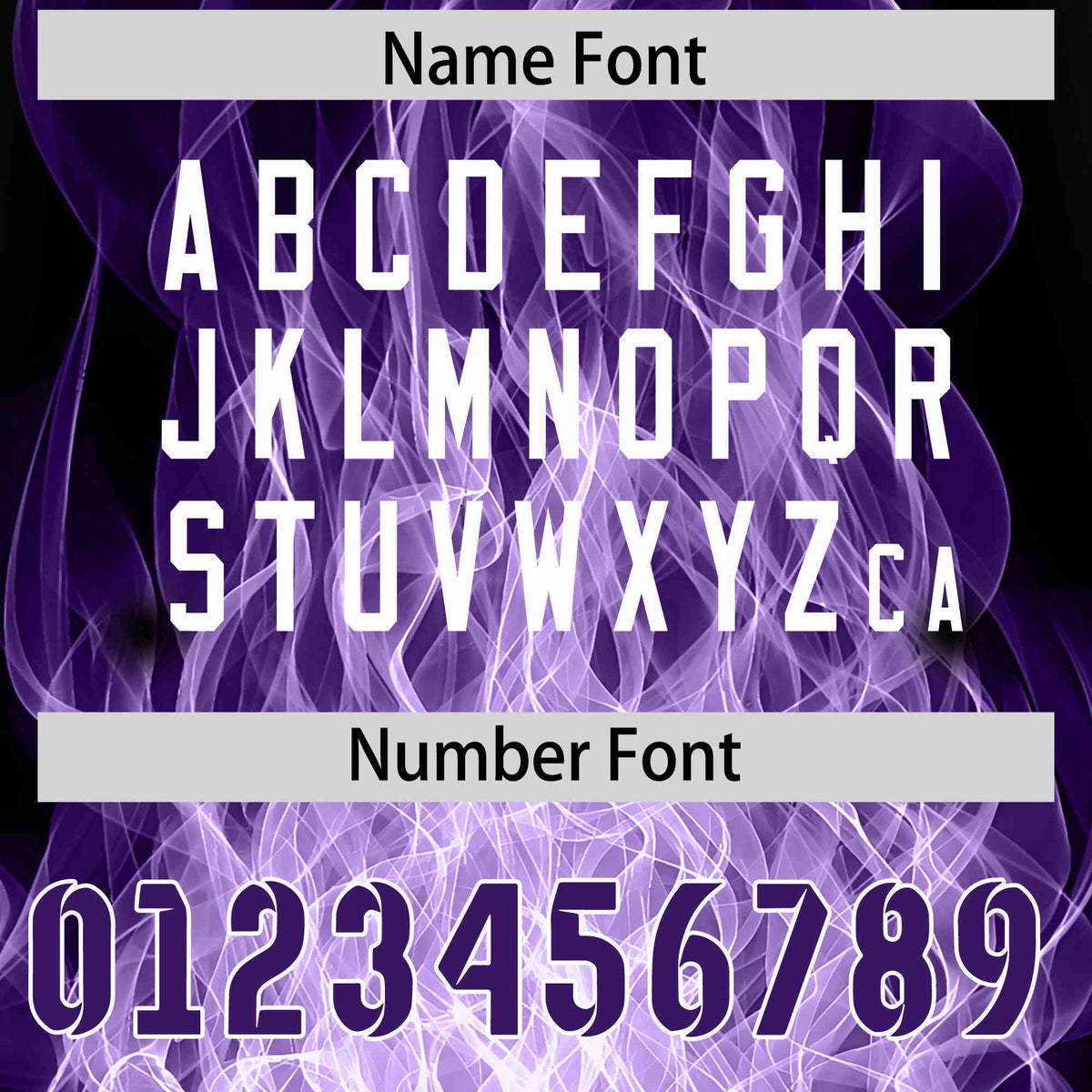 Custom Black Purple Colorful Flame Pattern Long Sleeve Performance T-Shirt