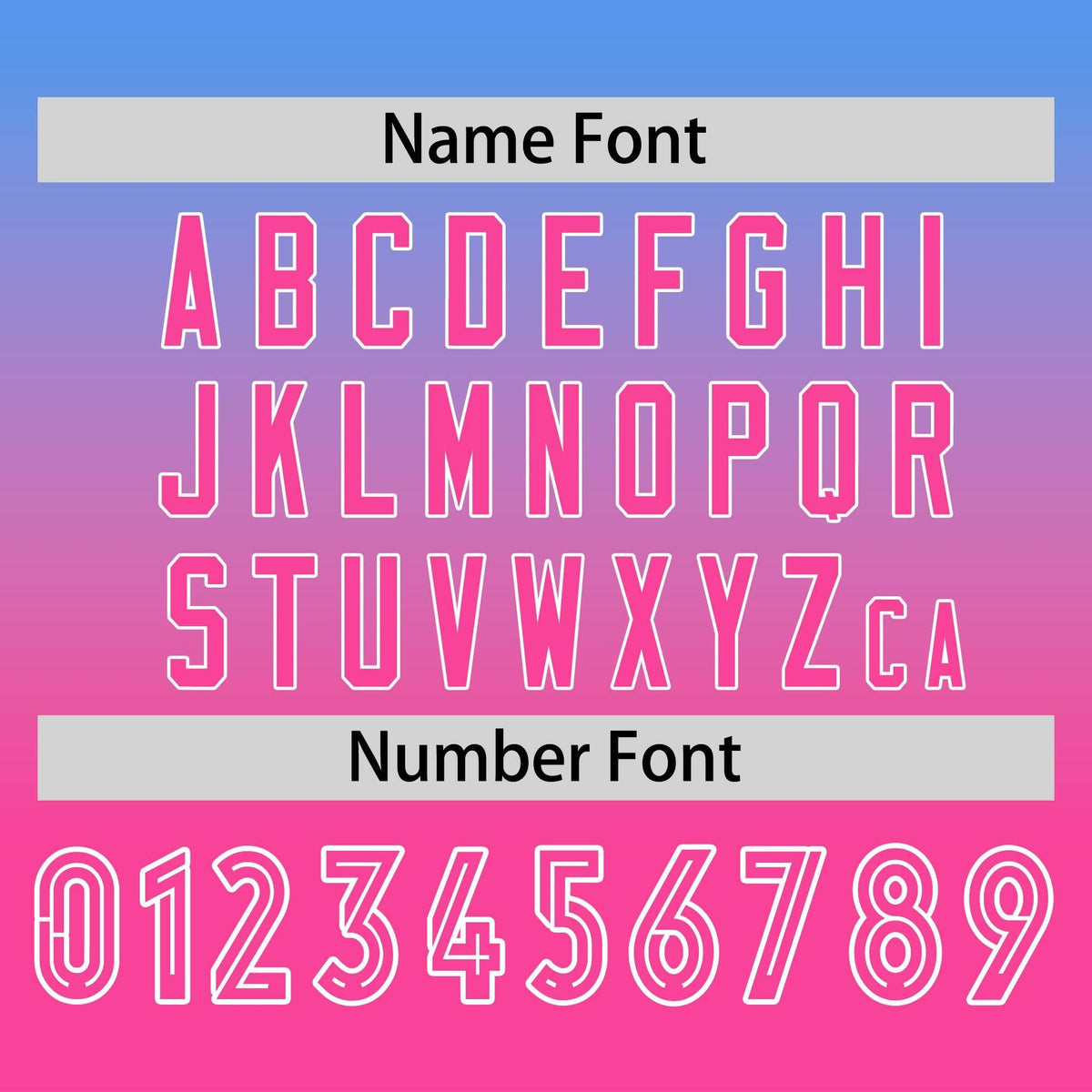 Custom Powder Blue-Pink Gradient Fashion Design Long Sleeve Performance T-Shirt