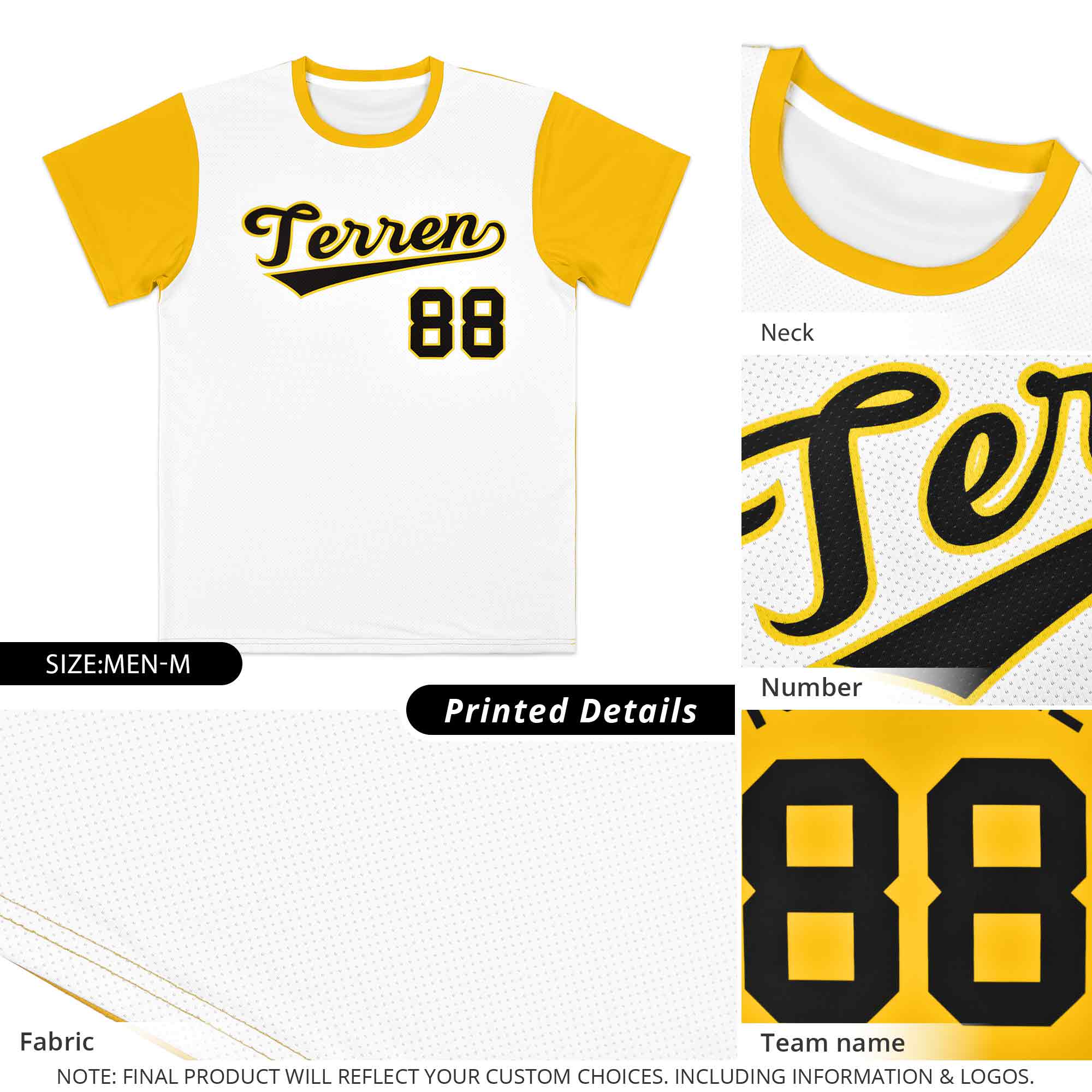 Custom Pink White Mesh Two Tone T-Shirt