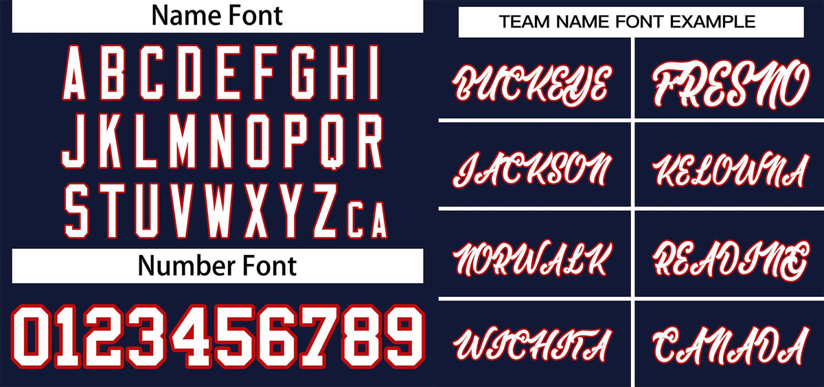 Custom Stitched Navy White-Red Classic Style Sweatshirt Pullover Hoodie