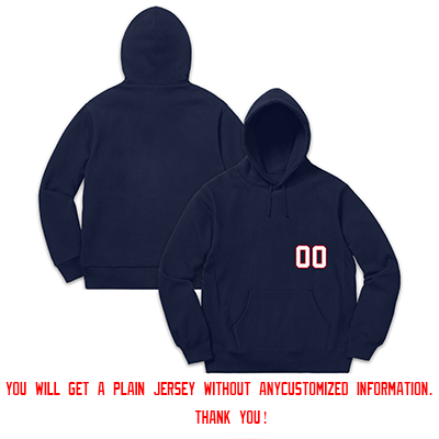 Custom Navy Sport Classic Style Sweatshirt Fashion Hoodie Uniform