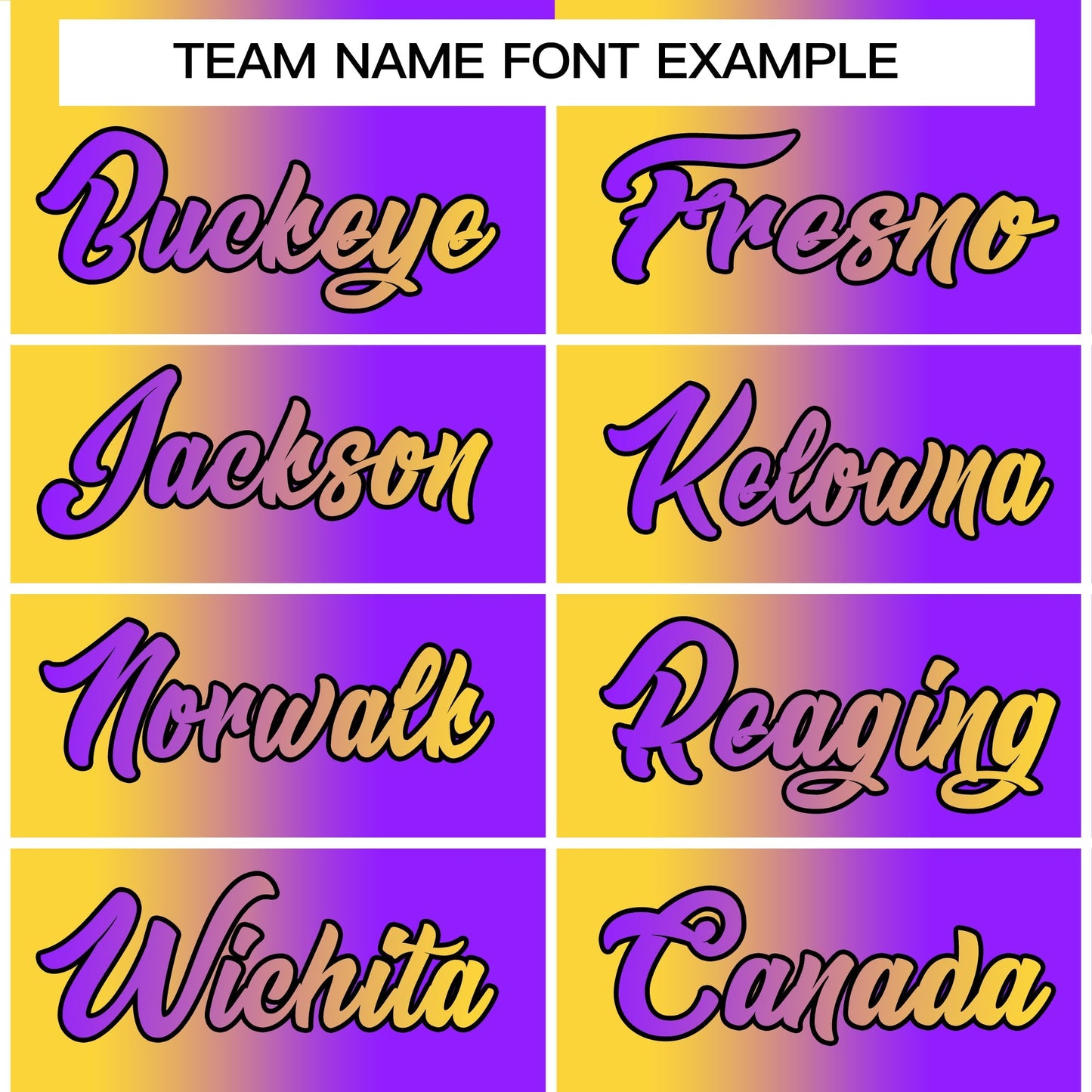 Custom Purple Yellow Gradient Fashion Casual Pullover Sweatshirt Hoodie