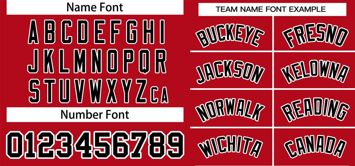 Custom Red Black-White Classic Style Outdoor Authentic Pullover Baseball Jersey