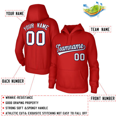 Custom Classic Style Hoodie Game Red Training Uniform For Women