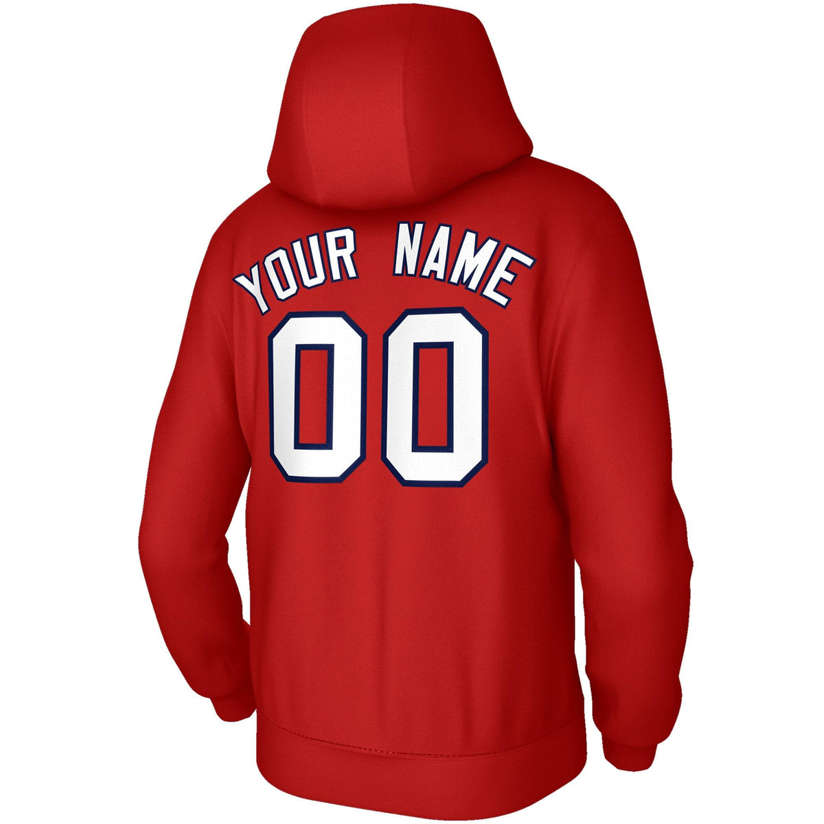 Custom Classic Style Hoodie Game Red Training Uniform For Women