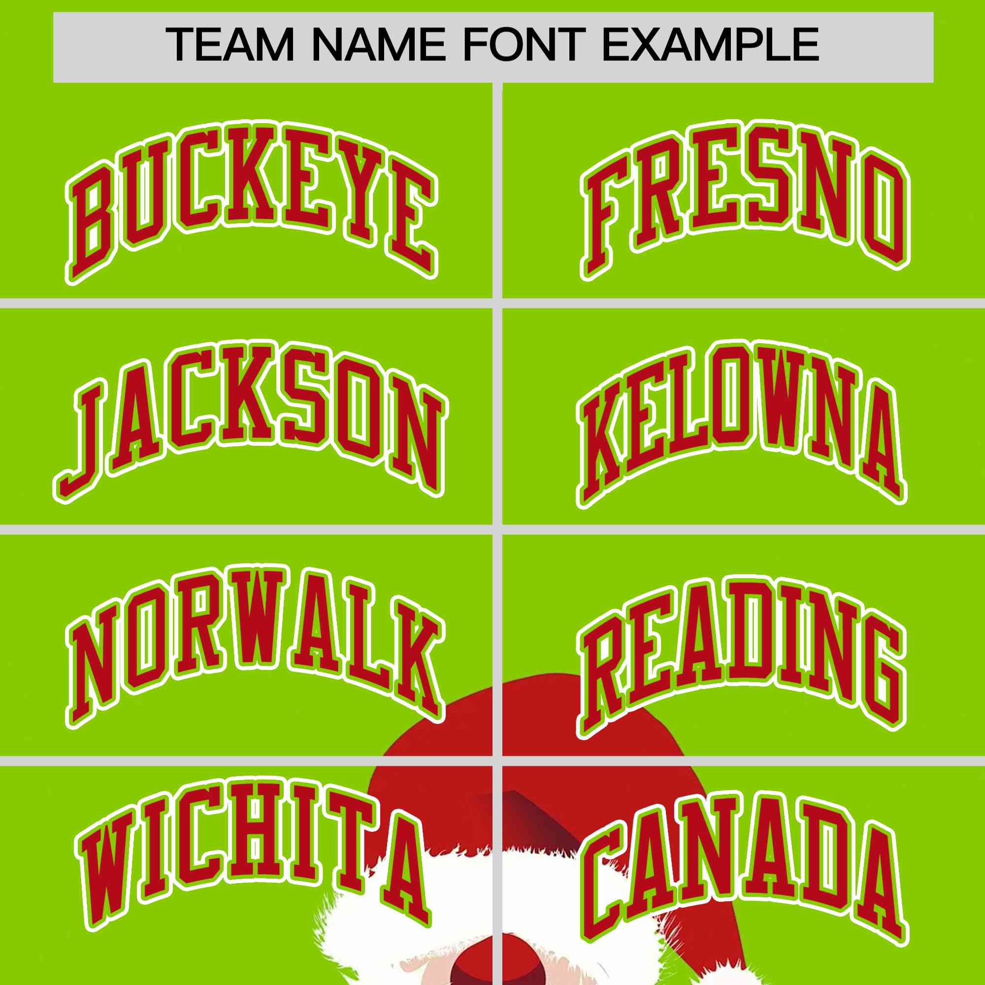 Custom Neon Green Red Christmas Graffiti Pattern Athletic Full-Zip Hoodie