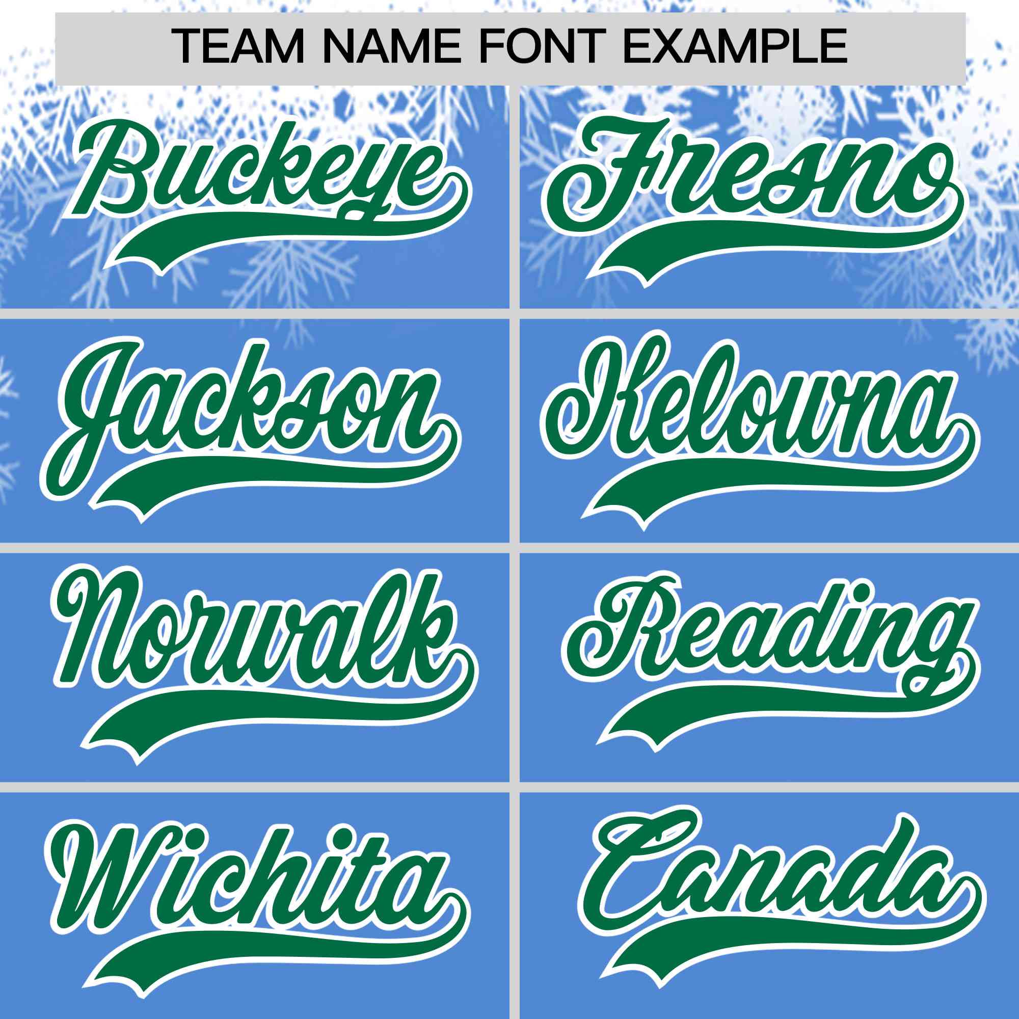 Custom Powder Blue White Christmas Graffiti Pattern Athletic Full-Zip Hoodie