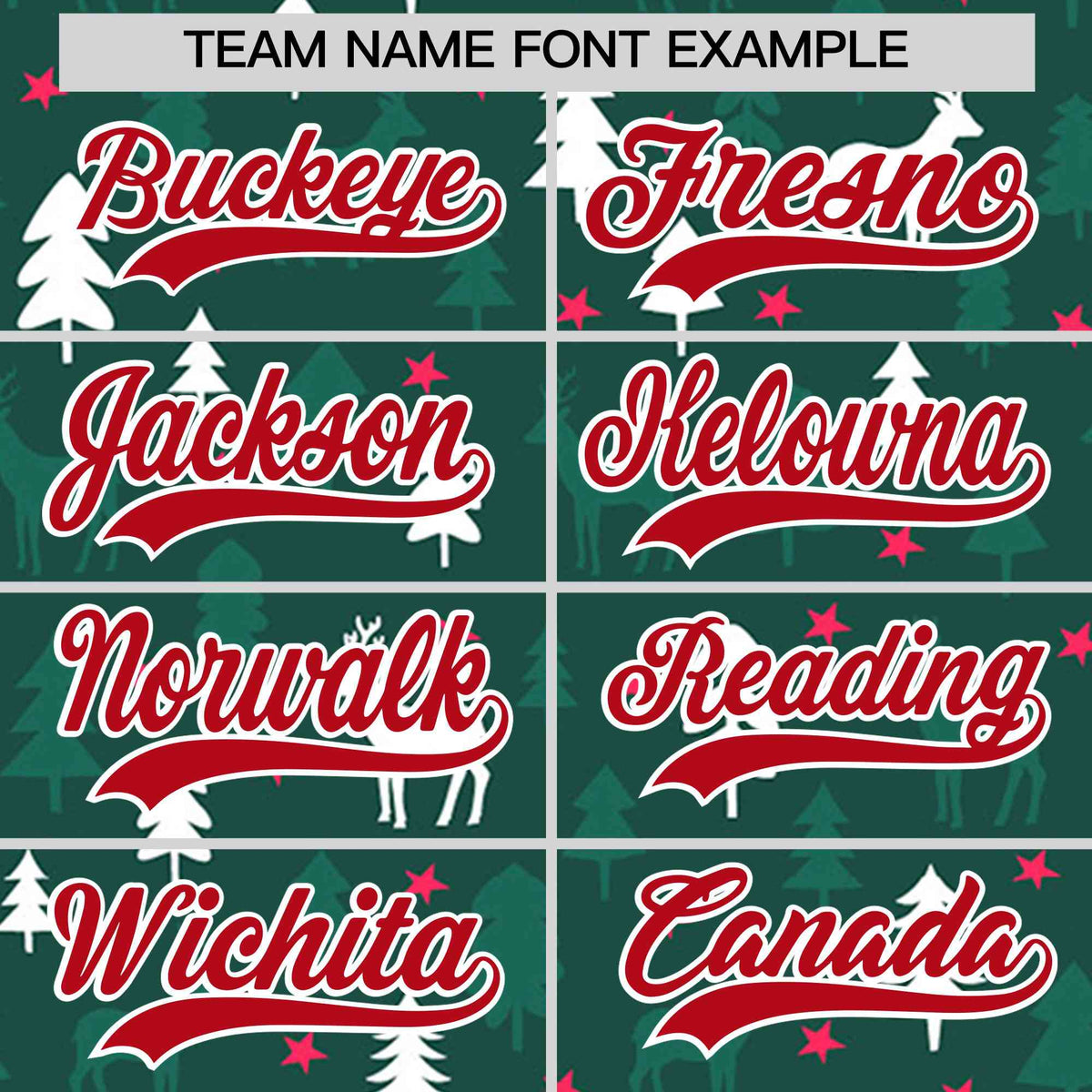 Custom Midnight Green Red Christmas Graffiti Pattern Athletic Full-Zip Hoodie