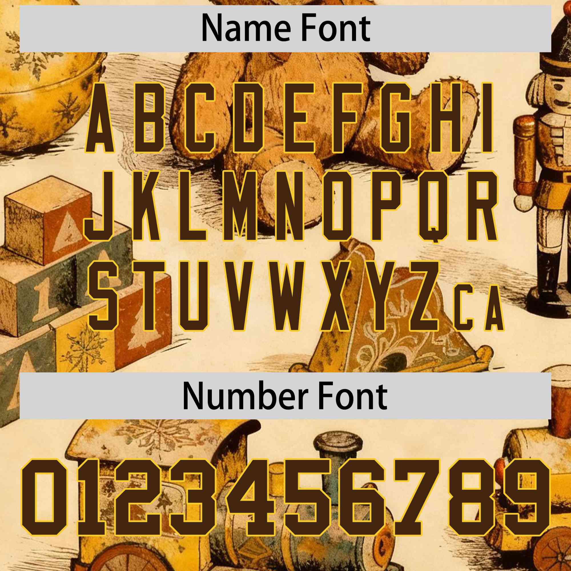 Custom Cream Light Brown Christmas Graffiti Pattern Athletic Full-Zip Hoodie