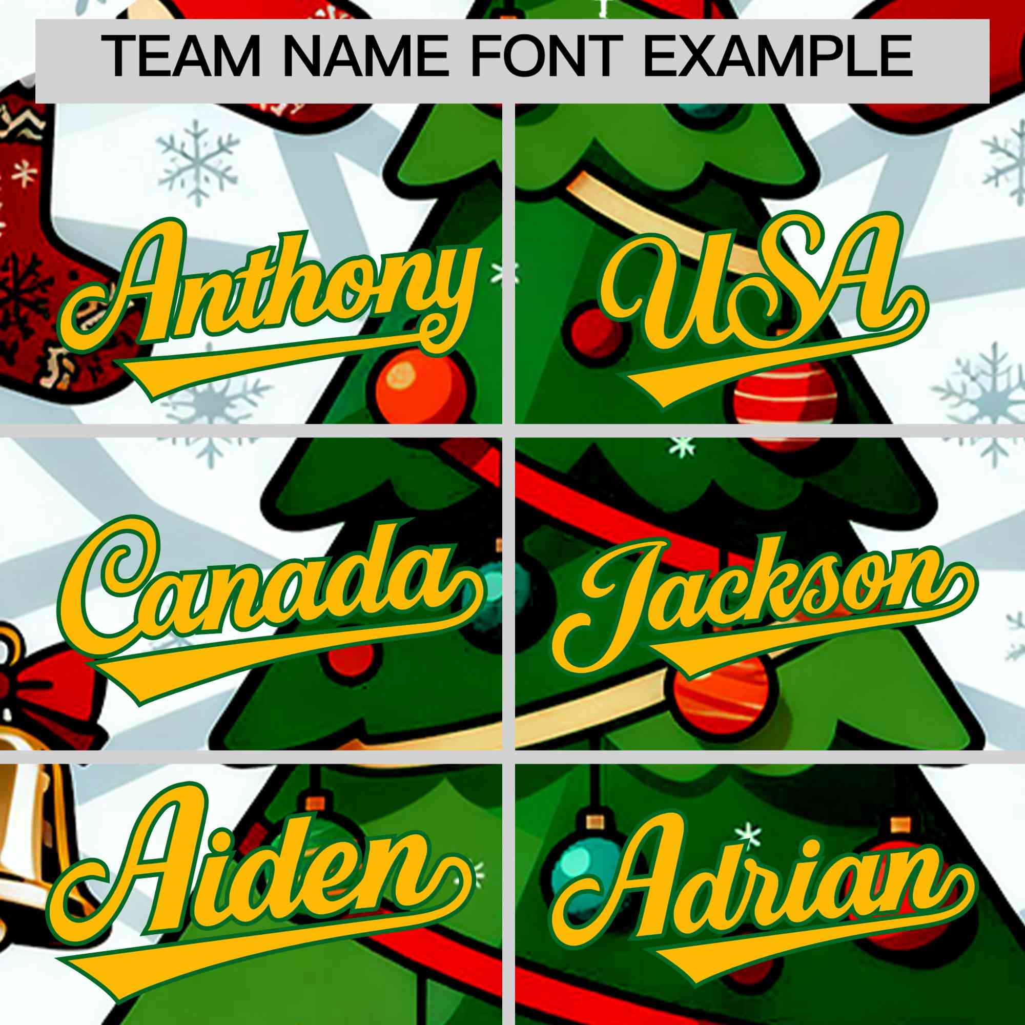 Custom Kelly Green Gold Christmas Graffiti Pattern Athletic Full-Zip Hoodie| KXKSHOP