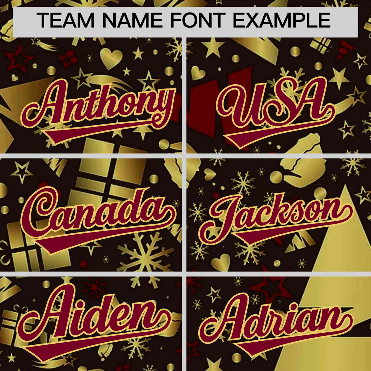 Custom Brown Crimson Christmas Graffiti Pattern Athletic Full-Zip Hoodie| KXKSHOP