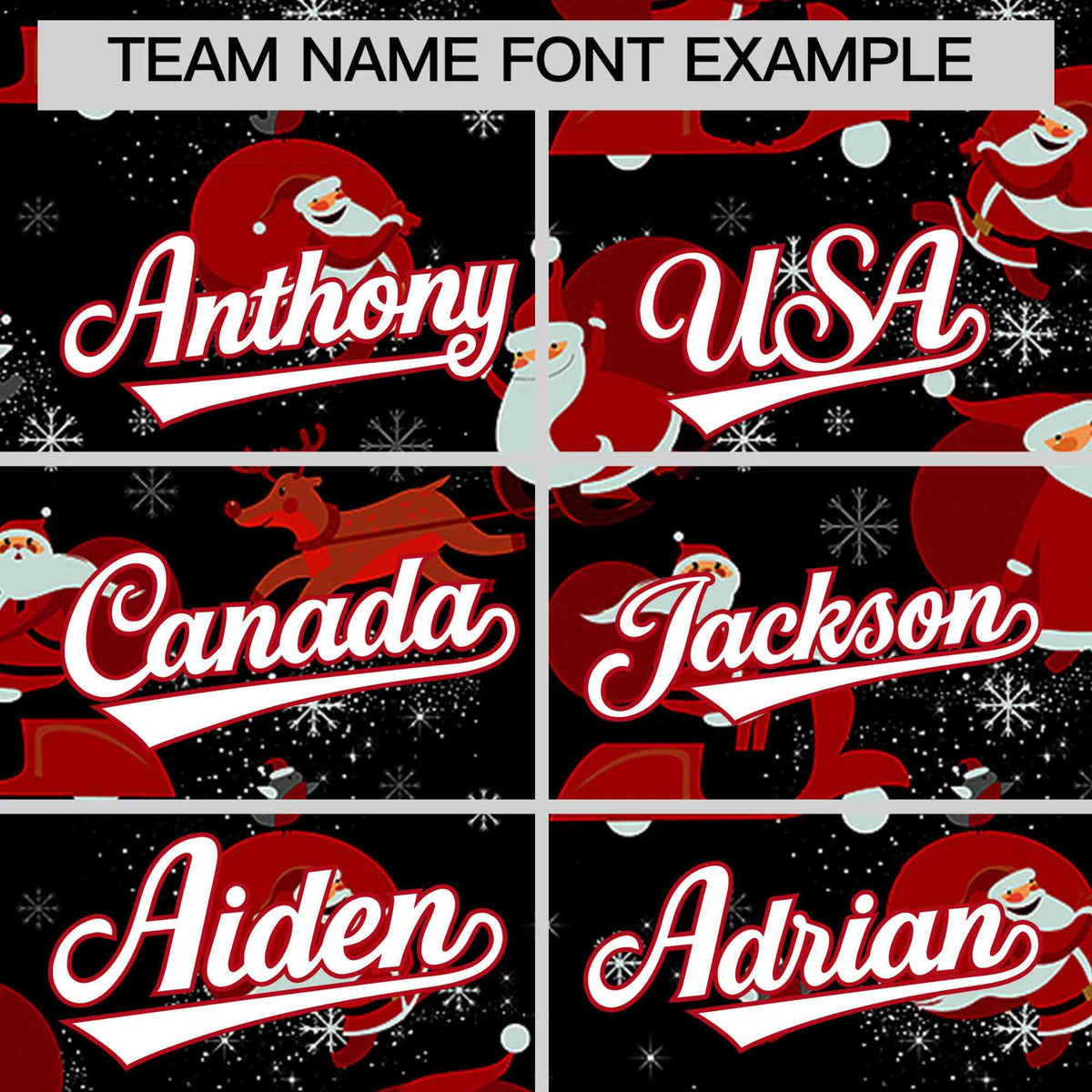 Custom Black Red Christmas Graffiti Pattern Athletic Full-Zip Hoodie| KXKSHOP