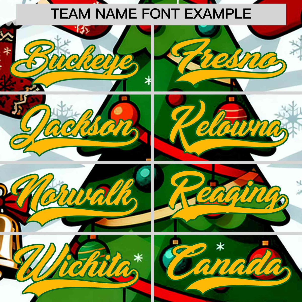 Custom Kelly Green Gold Christmas Graffiti Pattern Athletic Full-Zip Hoodie