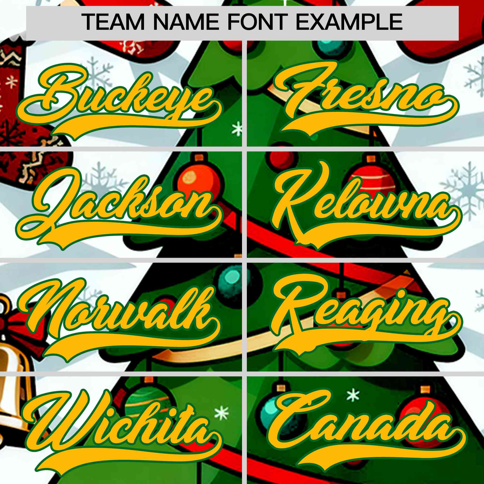 Custom Kelly Green Gold Christmas Graffiti Pattern Athletic Full-Zip Hoodie