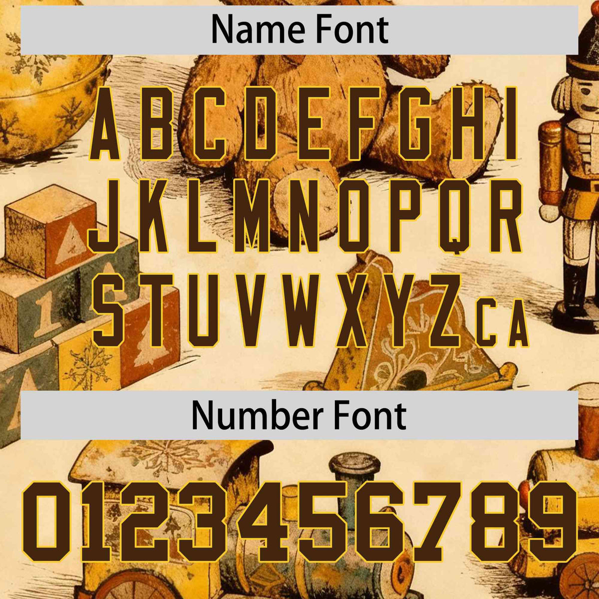 Custom Cream Light Brown Christmas Graffiti Pattern Athletic Full-Zip Hoodie