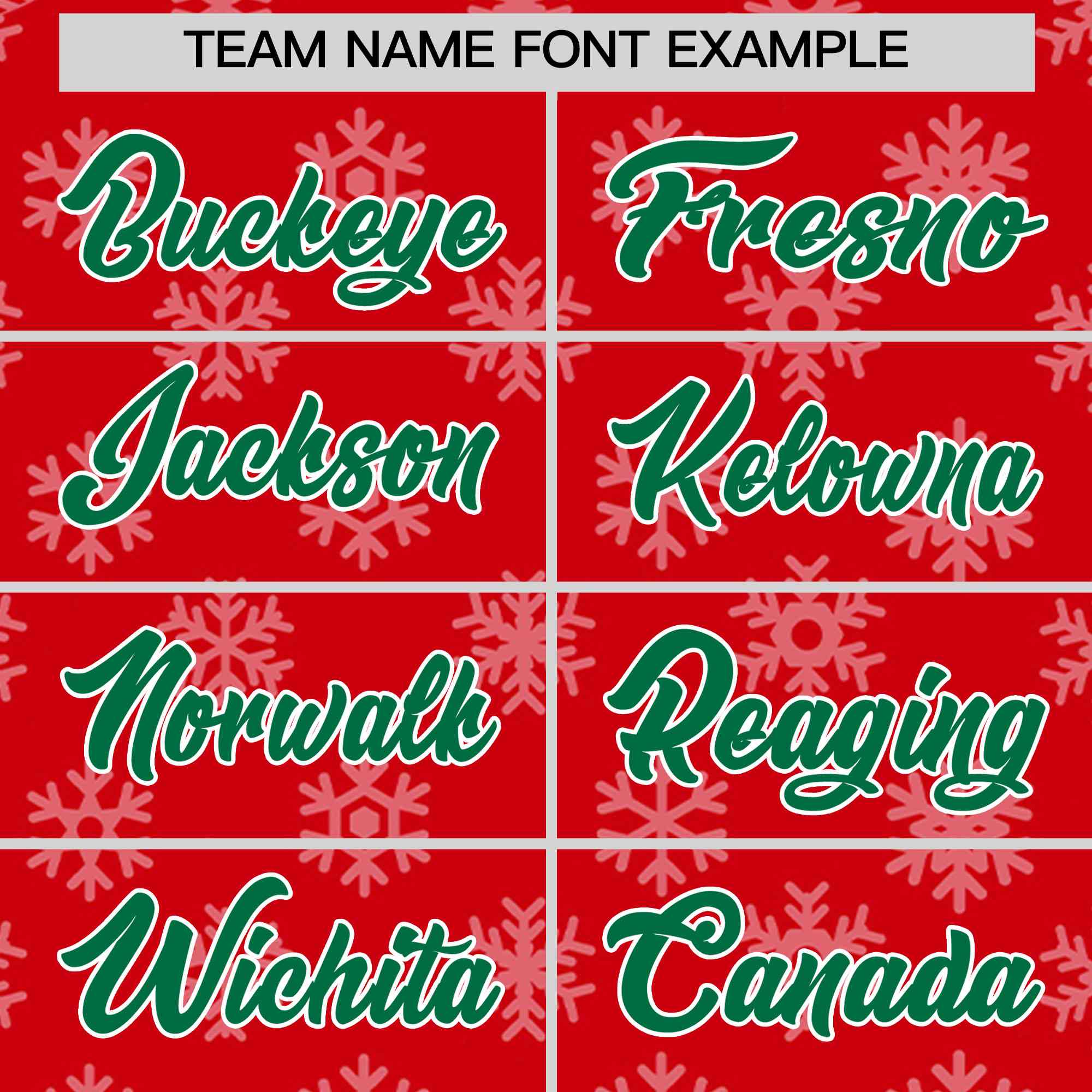 Custom Red Kelly Green Christmas Graffiti Pattern Athletic Full-Zip Hoodie