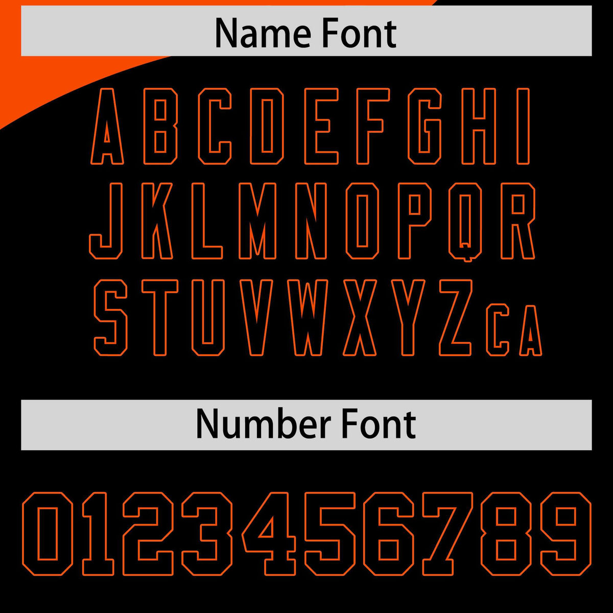 Custom Orange Black Color Block Varsity Full-Zip Letterman Wave Hoodie Jacket