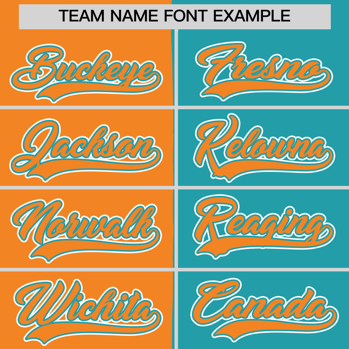 Custom Orange Aqua Split Fashion Varsity Full-Snap Letterman Two Tone Hoodie Jacket