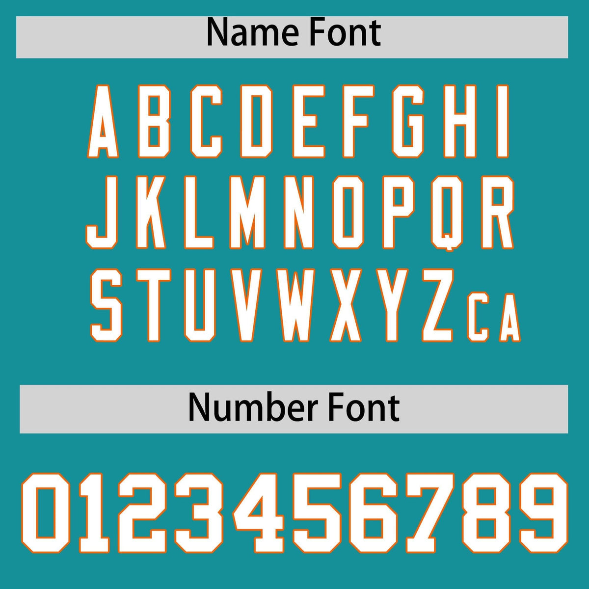 Custom Aqua White-Orange Varsity Full-Snap Letterman Classic Hoodie Jacket