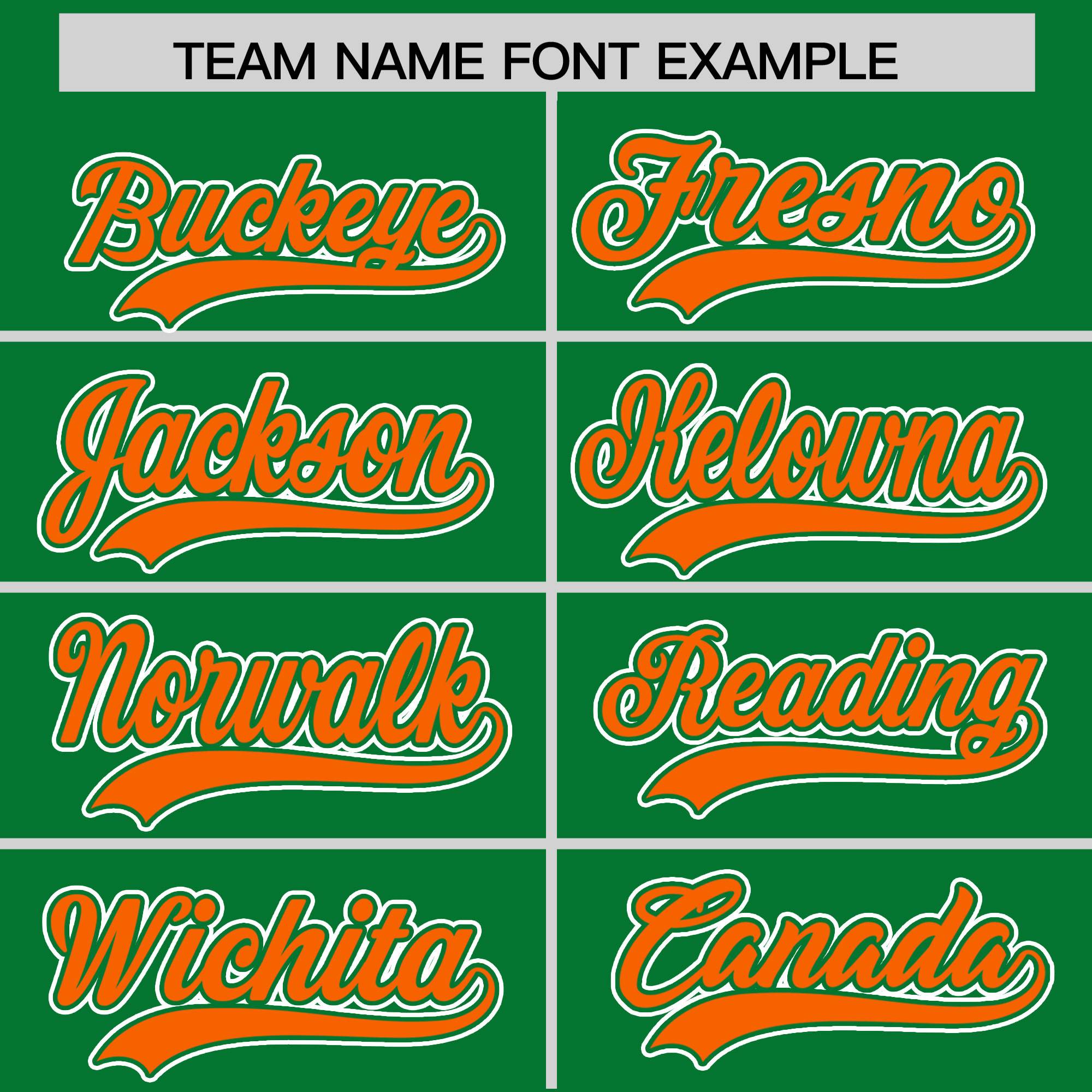 Custom Kelly Green Orange Raglan Sleeves Varsity Full-Snap Letterman Two Tone Hoodie Jacket