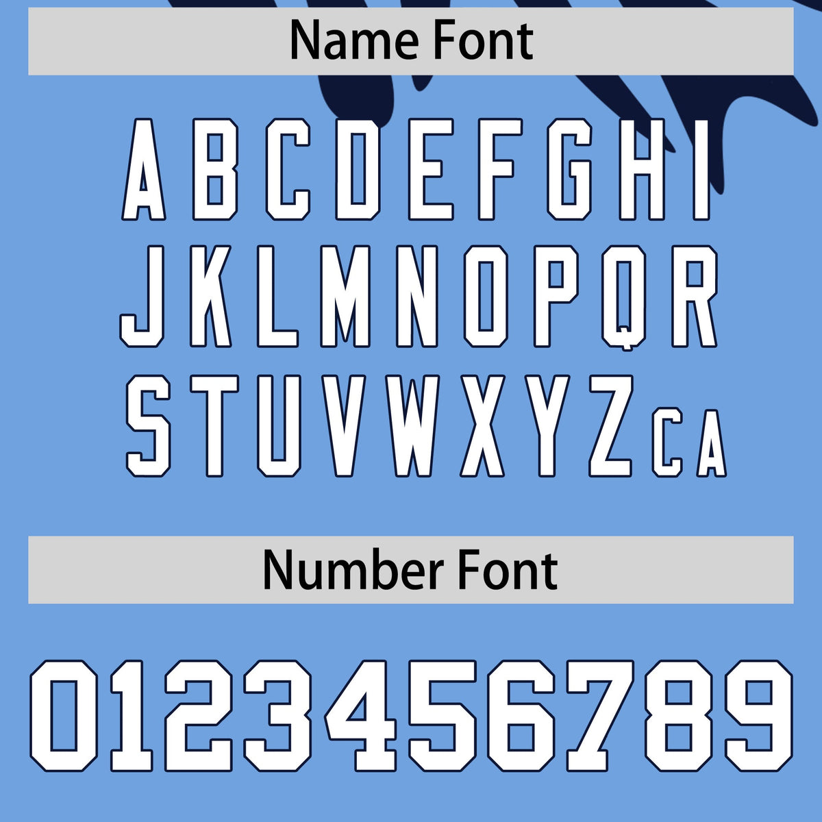 Custom Navy Light Blue Leopard Print Pullover Sweatshirt Hoodie| KXKSHOP