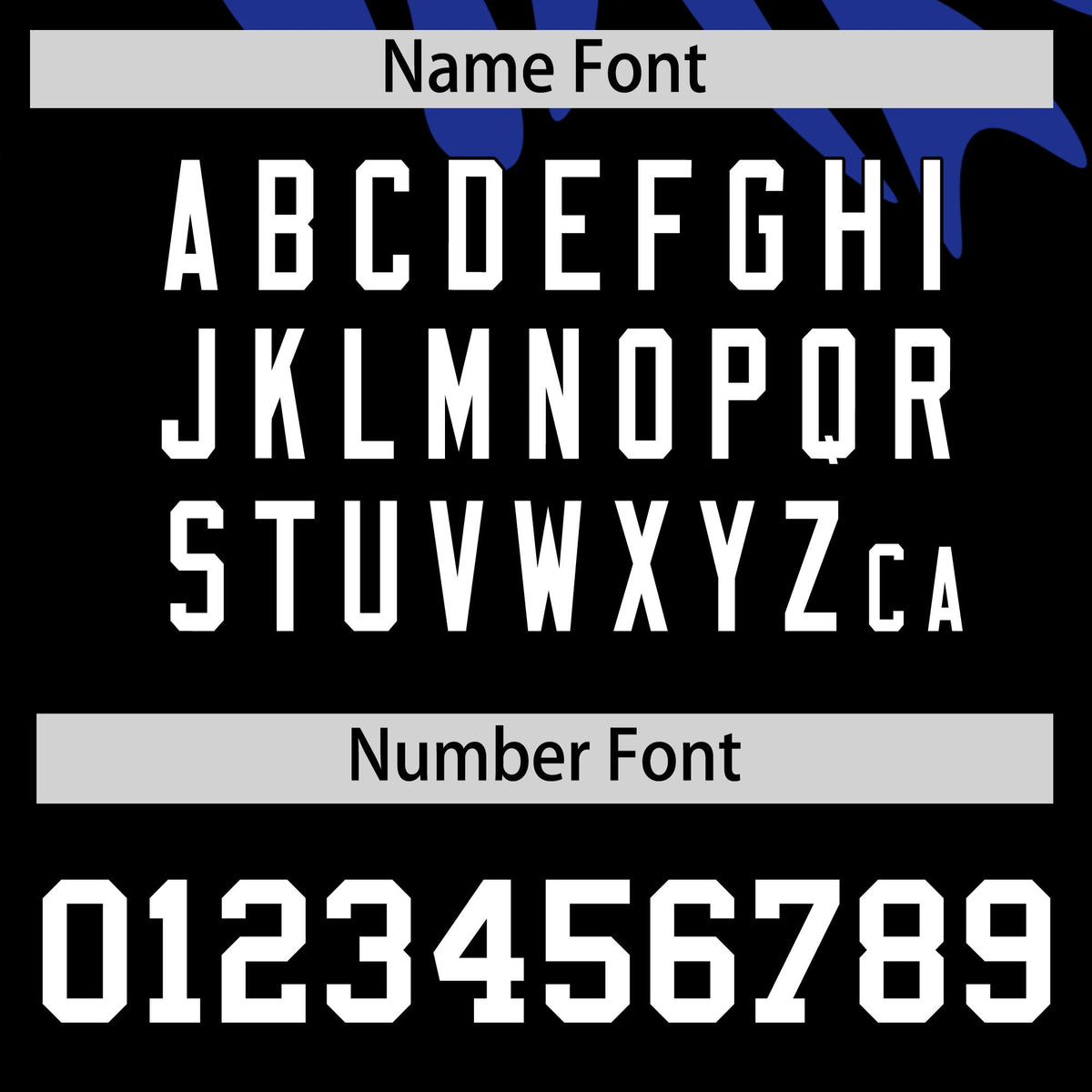 Custom Royal Blue Black Leopard Print Pullover Sweatshirt Hoodie| KXKSHOP