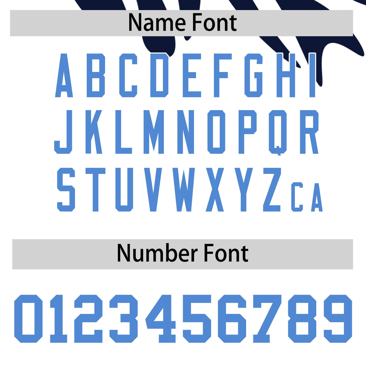 Custom Navy White Powder Blue Leopard Print Pullover Sweatshirt Hoodie| KXKSHOP