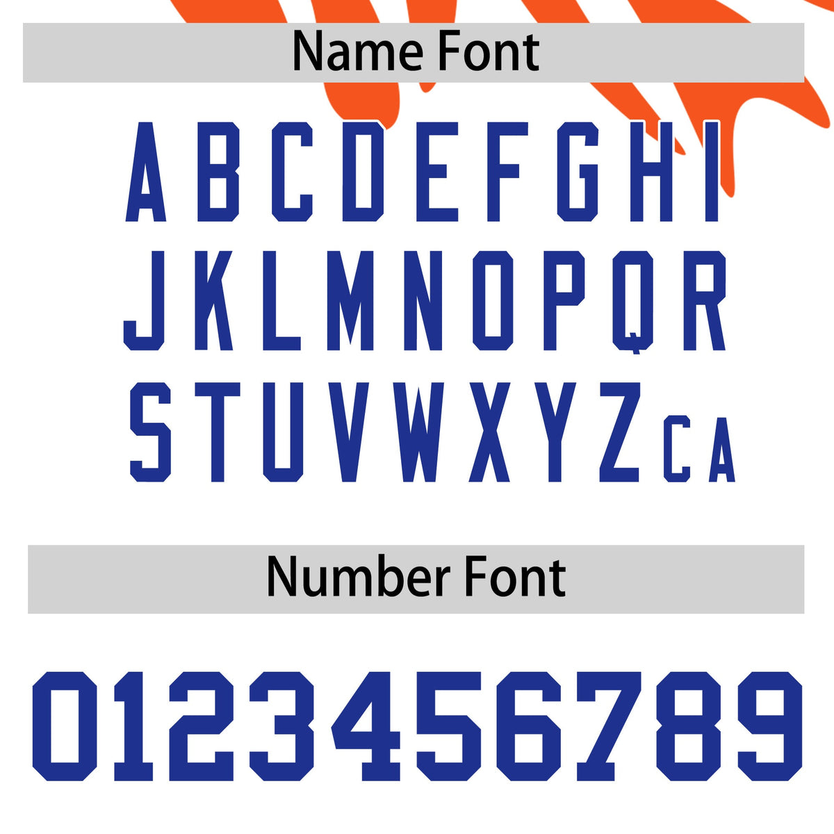 Custom Orange White Royal Blue Leopard Print Pullover Sweatshirt Hoodie| KXKSHOP