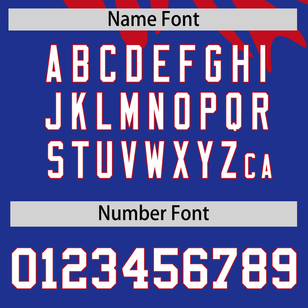 Custom Royal Blue Red Leopard Print Pullover Sweatshirt Hoodie| KXKSHOP